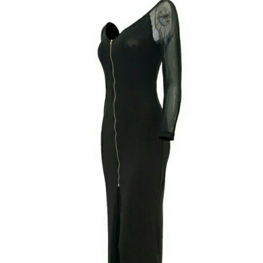 Sexy women's v.neck zipper front - Picture 3 of 5